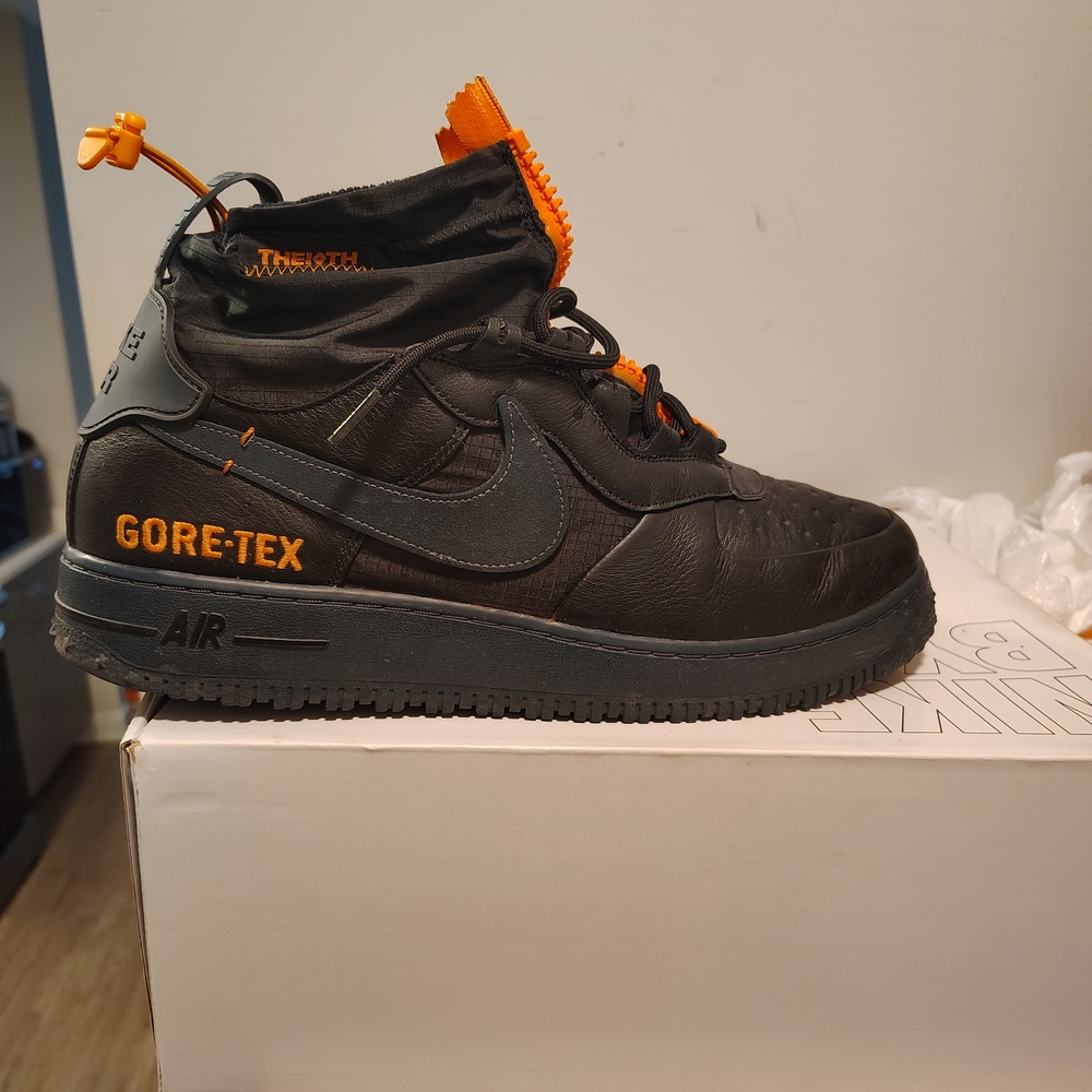Size 14 - Gore-Tex x Nike Air Force 1 WTR Boot. High The 10TH Read (Below) - Picture 3 of 13
